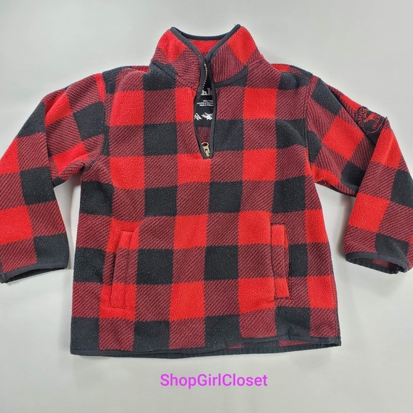 💥Just In💥Oshlosh Buffalo Plaid Sweater-Sz 4 Boys